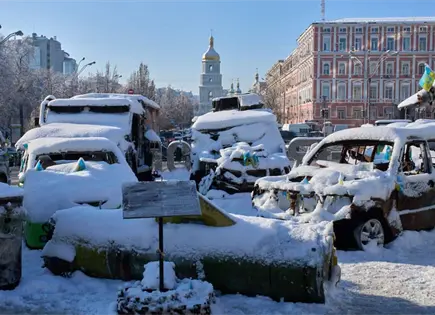 Ataques con drones dejan sin electricidad a hogares en Ucrania