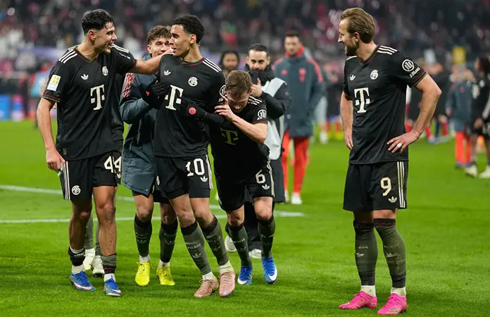 Bayern supera susto y vapulea al Leipzig