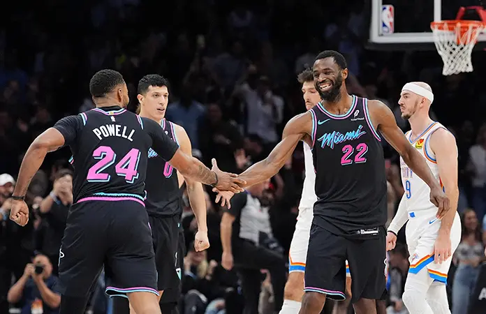 Heat gana con un triple de Andrew