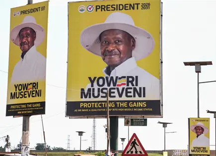 Presidente de Uganda dice que victoria electoral demuestra dominio de su partido