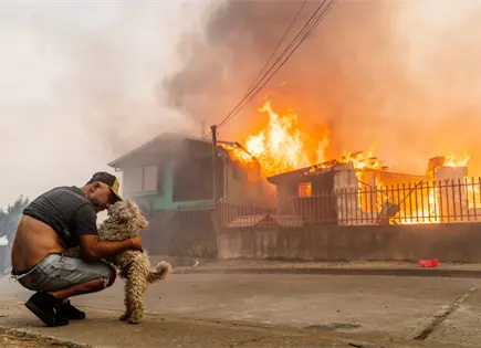 Presidente Gabriel Boric declara estado de cat&aacute;strofe por incendios en Chile