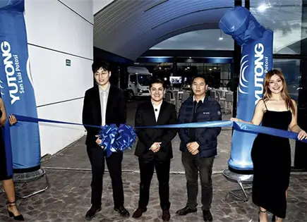 YUTONG INAUGURA SU PRIMER DISTRIBUIDOR OFICIAL EN EL CENTRO DE M&Eacute;XICO EN SLP