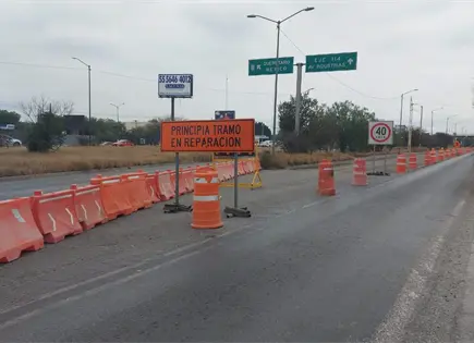 Estiman que en abril concluye rehabilitaci&oacute;n de laterales de la 57