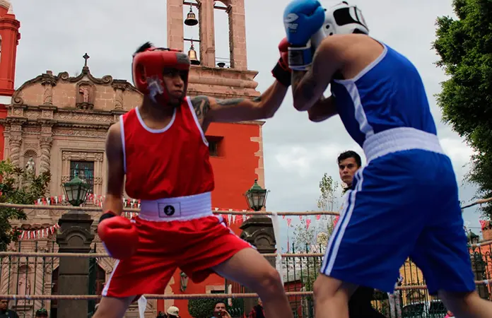 Exitosa función de boxeo amateur en San Sebastián