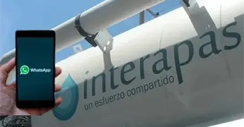 INTERAPAS habilita pago del servicio de agua v&iacute;a WhatsApp