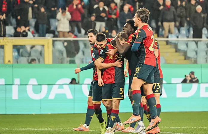 Johan Vázquez y Genoa hilan 4 juegos sin perder
