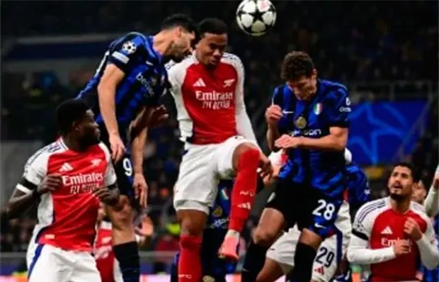 Arsenal vs. Inter reanudan la UCL