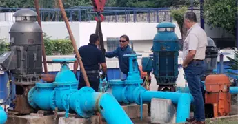 Cambia Dapas filtros en la red de agua