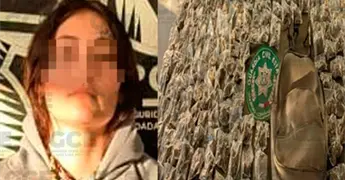 Capturan a mujer con 150 dosis de marihuana