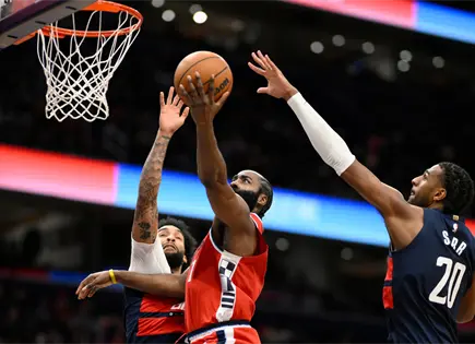 Clippers vencen a Wizards en emocionante duelo de la NBA