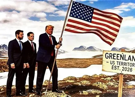 Trump agrava pleito por Groenlandia por mensajes y fotos con IA