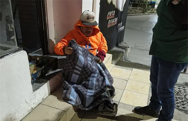 Personas en situaci&oacute;n de calle no aceptan ayuda