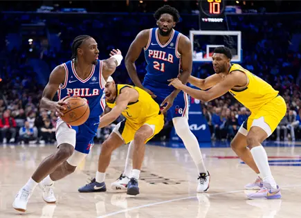 Tyrese Maxey anota 29 puntos y lidera victoria de 76ers sobre Pacers