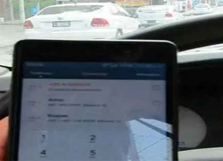 Uso de celular aumenta el riesgo de accidentes