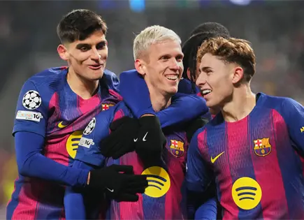 El Bar&ccedil;a gana en Praga y apunta a octavos de final