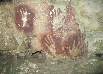 Hallan en cueva de Indonesia el arte rupestre m&aacute;s antiguo descubierto hasta ahora