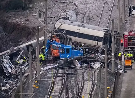 Se estrella tren en Barcelona
