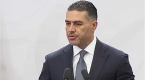 Omar Garc&iacute;a Harfuch asiste a la Mesa de Seguridad de Sinaloa