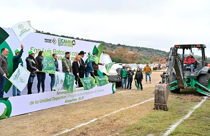 Gallardo promueve unidad recreativa y mejora viviendas