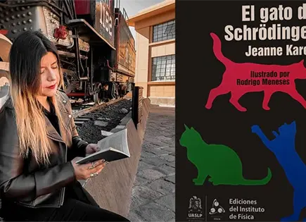 Jeanne Karen presenta su libro El gato de Schr&ouml;dinger