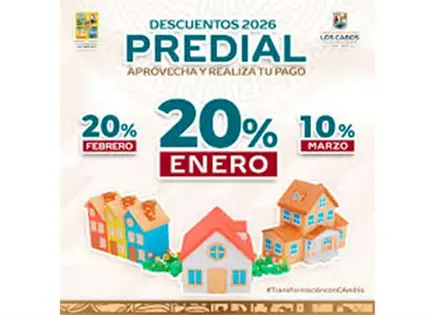 Salva predial arcas locales en enero y febrero