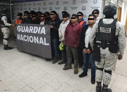 Guardia Nacional detiene a banda por robo de cobre
