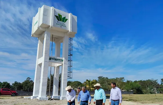 Inauguran obra hidráulica en ejido Laguna del Mante