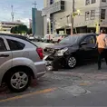 Se queda dormido y causa accidente en Barrio de Tequis