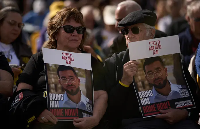 Buscan los restos de rehén en Gaza