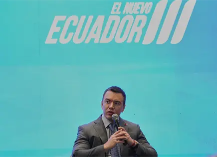Gobierno de Ecuador anuncia millonaria inversión para combatir al crimen organizado Gobierno de Ecuador anuncia millonaria inversión para combatir al crimen organizado