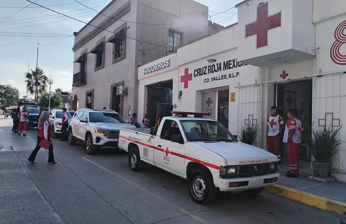 Presta Cruz Roja casi 400 servicios al mes en Valles