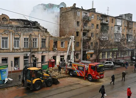 Intenso bombardeo de drones en Odesa, Ucrania deja tres muertos Intenso bombardeo de drones en Odesa, Ucrania deja tres muertos