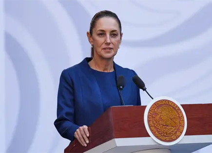 Presidenta de M&eacute;xico confirma suspensi&oacute;n en env&iacute;o de petr&oacute;leo a Cuba