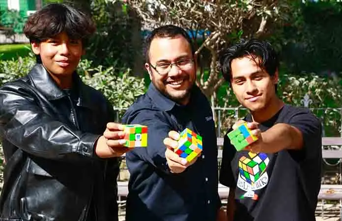 Alista Pozos, 1er. torneo abierto de Cubo Rubik