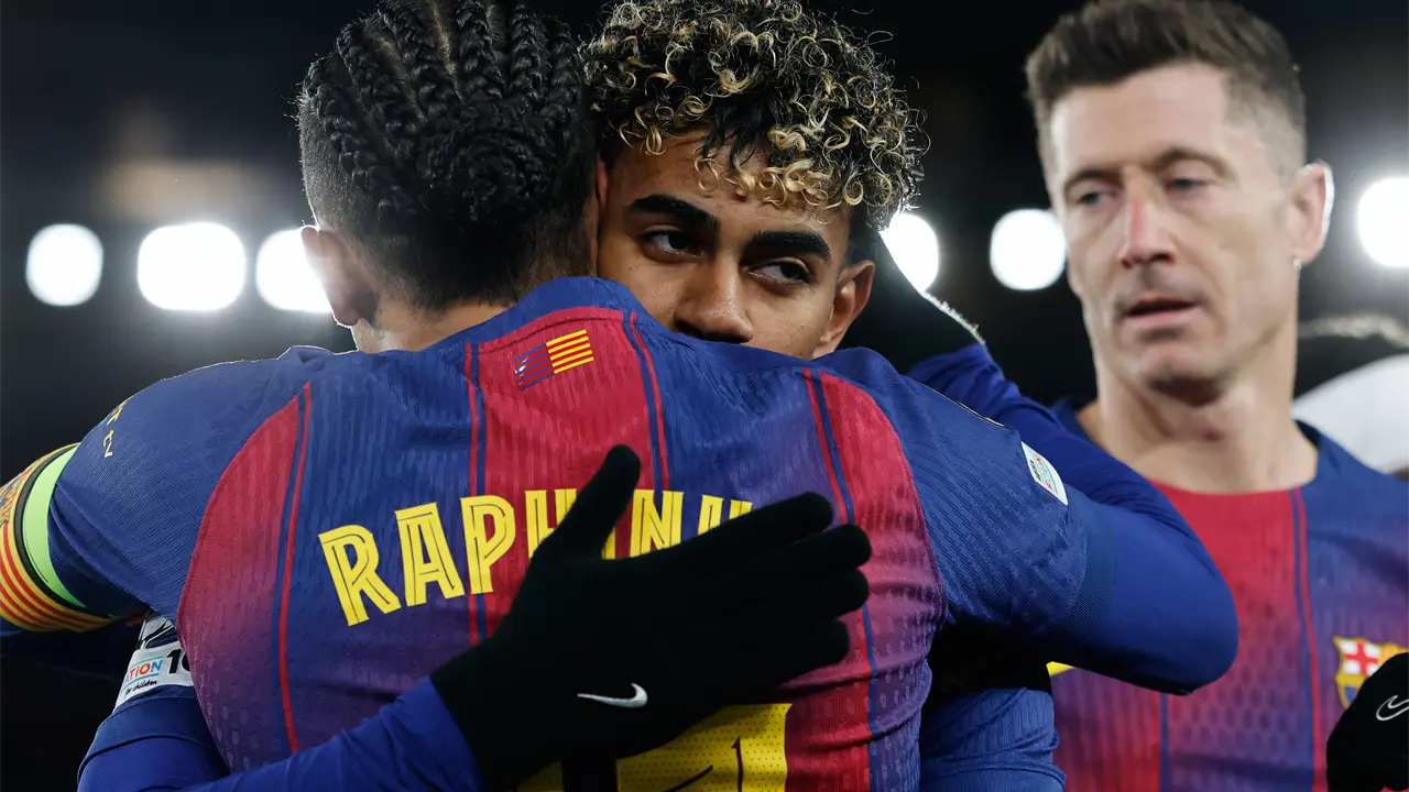 Barcelona remonta en la Liga de Campeones con actuación estelar de Lamine Yamal