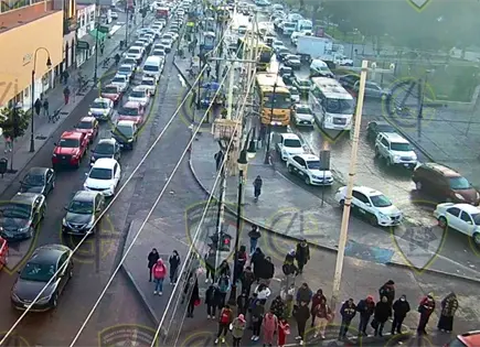 Tráfico pesado complica la movilidad en la capital Tráfico pesado complica la movilidad en la capital