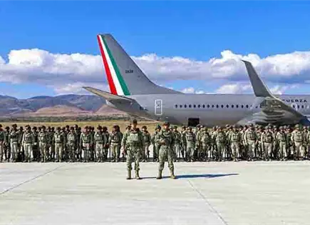 Llegan militares a Sinaloa