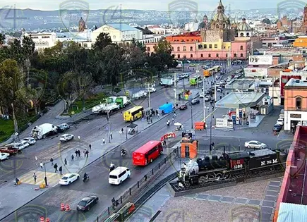 Viernes con tr&aacute;fico cargado en zonas de la capital