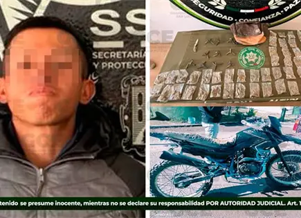 En Cedral, cae integrante de grupo delictivo