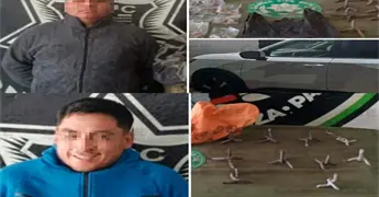 Capturan a par de "halcones" en Matehuala