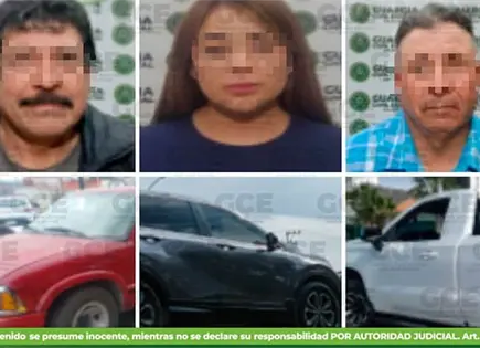 Detienen a conductores con vehículos hurtados Detienen a conductores con vehículos hurtados