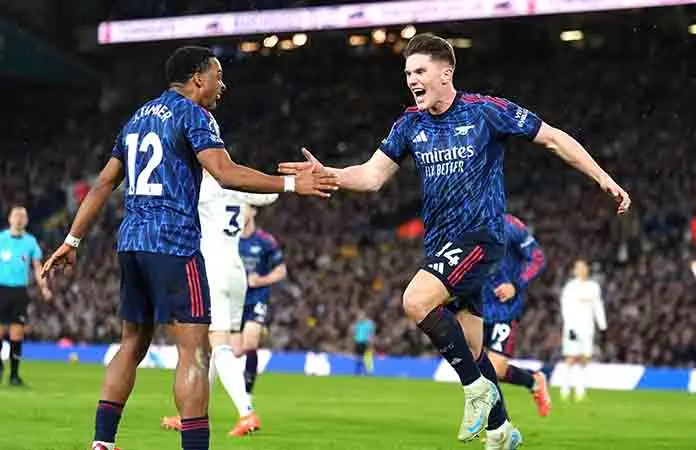 El Arsenal golea a Leeds