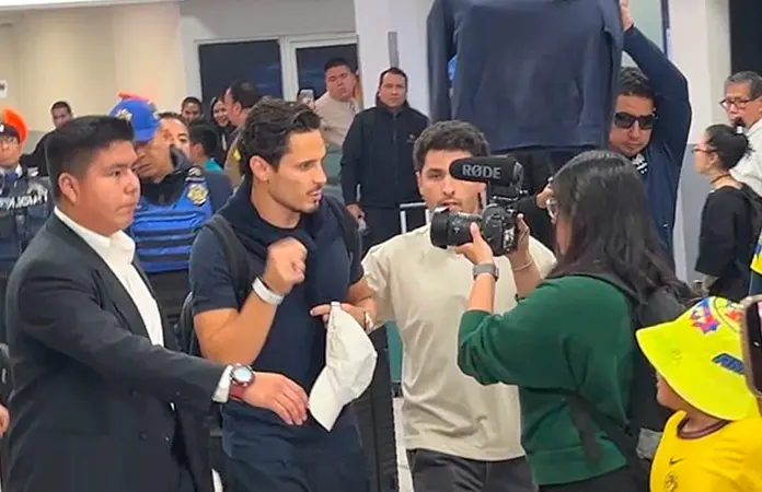 Veiga ya está en México