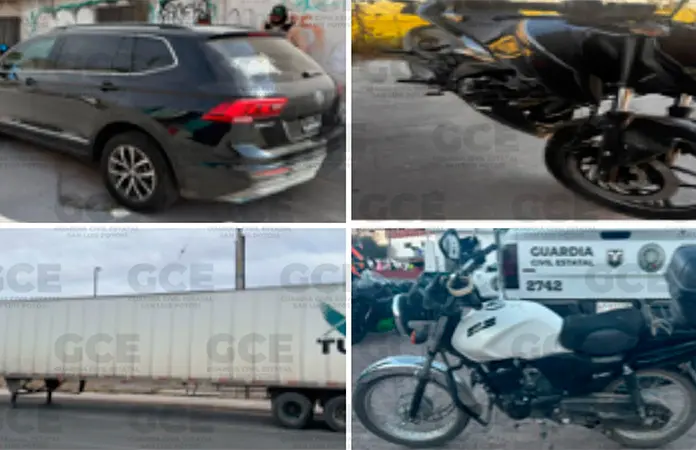 Aseguran 5 unidades con reporte de robo