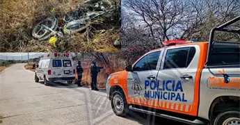 Fallece joven motociclista al derrapar, en Mexquitic
