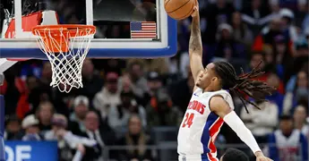Hist&oacute;rica victoria de los Pistons al aplastar a los Nets de Brooklyn