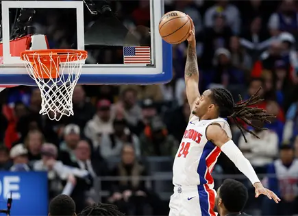 Hist&oacute;rica victoria de los Pistons al aplastar a los Nets de Brooklyn