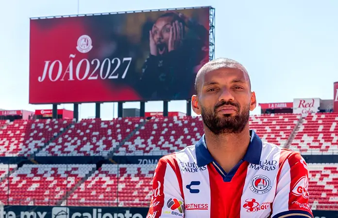 Joao Pedro renueva con Atl. de San Luis