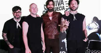 Viva Suecia lleva su gira Hecho en tiempos de paz a M&eacute;xico