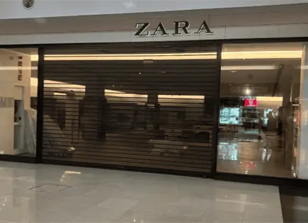 Cierran Zara, Bershka y Pull&Bear en Plaza San Luis